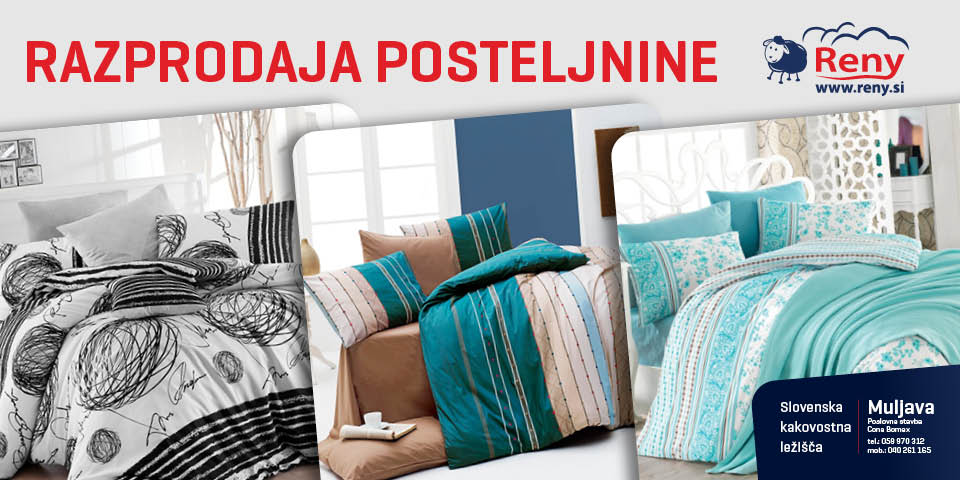 Razprodaja posteljnine