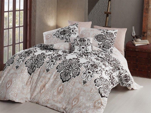 POSTELJNINA LUXURY RJAVA 260X200