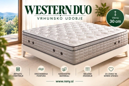 LEŽIŠČE WESTERN DUO 90X200